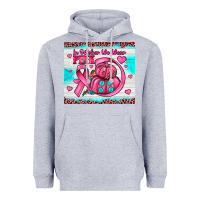 Heather Grey in october we wear pink Heavyweight Hoodie - JahusDesignShop