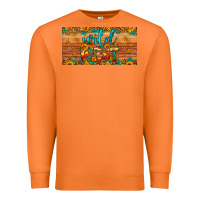 Carrot wild west license plate Premium Sweatshirt - Artiststas
