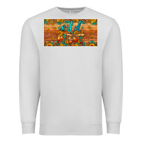 Dove Grey wild west license plate Premium Sweatshirt - Artiststas