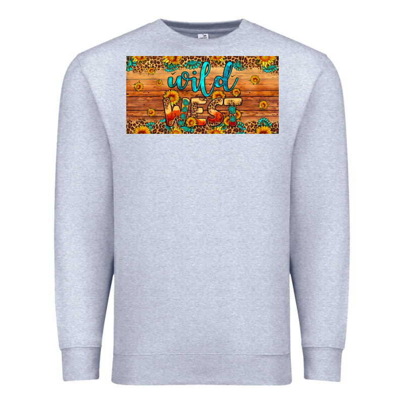Wild West License Plate Premium Sweatshirt by Artiststas | Teevron