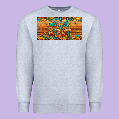 Wild West License Plate Premium Sweatshirt Designed By Artiststas