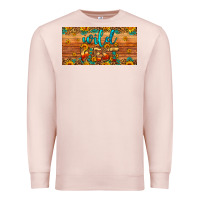 Pale Pink wild west license plate Premium Sweatshirt - Artiststas