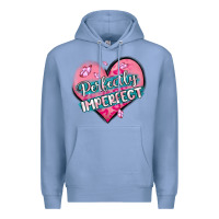Colony Blue perfectly imperfect Premium Hoodie - MaliasSmallBusiness