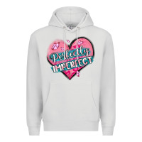 Dove Grey perfectly imperfect Premium Hoodie - MaliasSmallBusiness