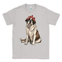 Moon Dust st bernard with bandanna Classic Tee - texasbilliewilder