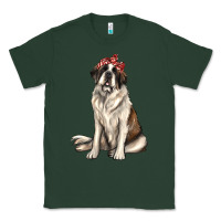 Sports Green st bernard with bandanna Classic Tee - texasbilliewilder