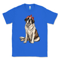 St Bernard With Bandanna Classic Tee | Teevron