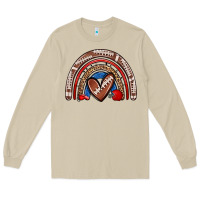 Mushroom football rainbow Long Sleeve Tee - Zillion Design Studio