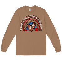 Toasted Coconut football rainbow Long Sleeve Tee - Zillion Design Studio