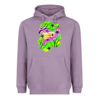 Lavender star halloween patch Heavyweight Hoodie - BundleAndBundleShop