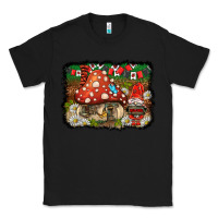 Black welcome ladybug gnome background Classic Tee - BarkalooDesign