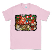 Bubblegum Pink welcome ladybug gnome background Classic Tee - BarkalooDesign