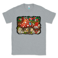 Heather Grey welcome ladybug gnome background Classic Tee - BarkalooDesign