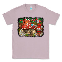 Lilac welcome ladybug gnome background Classic Tee - BarkalooDesign