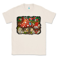 Natural welcome ladybug gnome background Classic Tee - BarkalooDesign
