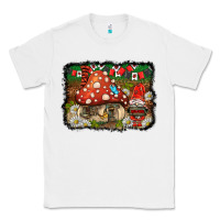 White welcome ladybug gnome background Classic Tee - BarkalooDesign