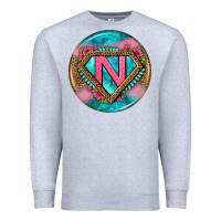 Heather Grey nurse round earrings 4 Premium Sweatshirt - BundleAndBundleShop