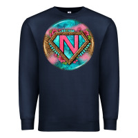 Navy nurse round earrings 4 Premium Sweatshirt - BundleAndBundleShop