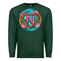 Sports Green nurse round earrings 4 Premium Sweatshirt - BundleAndBundleShop