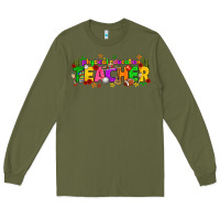 Army Green physical education teacher cinco de mayo Long Sleeve Tee - texasbilliewilder