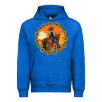 Cowgirl Sunflower Urban Hoodie | Teevron