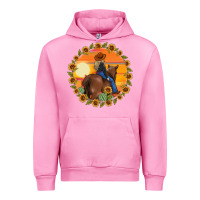 Fuchsia Pink cowgirl sunflower Urban Hoodie - MaliasSmallBusiness