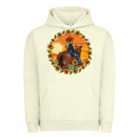 Pigment Pistachio cowgirl sunflower Urban Hoodie - MaliasSmallBusiness