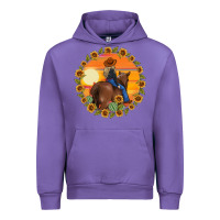 Tulip cowgirl sunflower Urban Hoodie - MaliasSmallBusiness