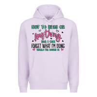 Lilac not to brag or anything but i can forget what im d Premium Hoodie - MaliasSmallBusiness
