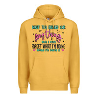 Mustard not to brag or anything but i can forget what im d Premium Hoodie - MaliasSmallBusiness