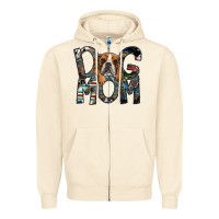Sandshell dog mom Zipper Hoodie - SublimationCraftShop