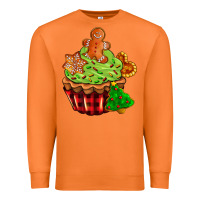 Carrot christmas cookie cupcake Premium Sweatshirt - AdoDesignShop