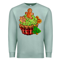 Seafoam christmas cookie cupcake Premium Sweatshirt - AdoDesignShop