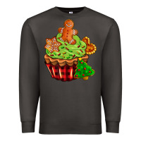 Smoke christmas cookie cupcake Premium Sweatshirt - AdoDesignShop