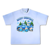 Grape Ice merry christmas snowman gnomes truck Urban Heavy Tee - MaliasSmallBusiness