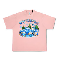 Salmon merry christmas snowman gnomes truck Urban Heavy Tee - MaliasSmallBusiness