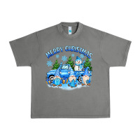 Tornado merry christmas snowman gnomes truck Urban Heavy Tee - MaliasSmallBusiness