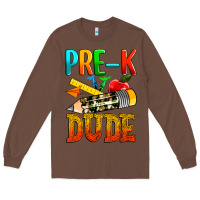 Chestnut pre k dude Long Sleeve Tee - texasbilliewilder