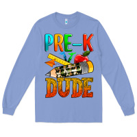 Colony Blue pre k dude Long Sleeve Tee - texasbilliewilder
