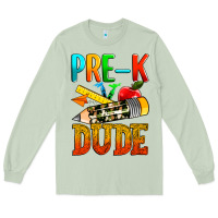 Matcha pre k dude Long Sleeve Tee - texasbilliewilder