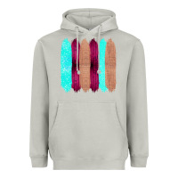 Moon Dust Colored Farm Life Purple Wood Jute Cyan Glitter Brush Strokes Heavyweight Hoodie - Bettercallsaul