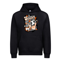 Black vintage soccer Urban Hoodie - MaliasSmallBusiness