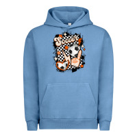 Pigment Pebble Blue vintage soccer Urban Hoodie - MaliasSmallBusiness