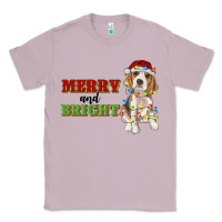 Lilac merry and bright beagle Classic Tee - RanaPortraitStore