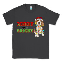 Smoke merry and bright beagle Classic Tee - RanaPortraitStore