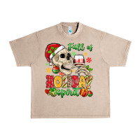 French Oak full of holiday spirit Urban Heavy Tee - MaliasSmallBusiness
