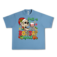Pebble Blue full of holiday spirit Urban Heavy Tee - MaliasSmallBusiness