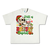Pistachio full of holiday spirit Urban Heavy Tee - MaliasSmallBusiness