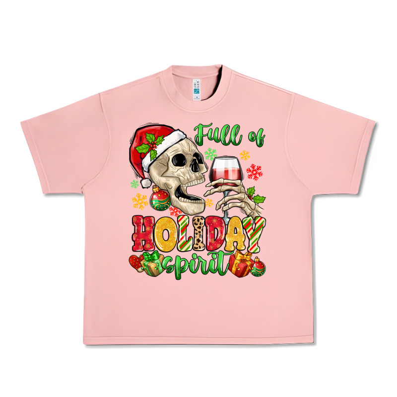 Full Of Holiday Spirit Urban Heavy Tee by MaliasSmallBusiness | Teevron