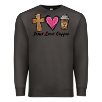 Smoke jesus love coffee Premium Sweatshirt - Jasminsmagicworld